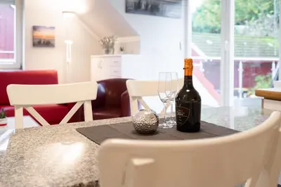 Getränke in der Unterkunft Ferienwohnung 