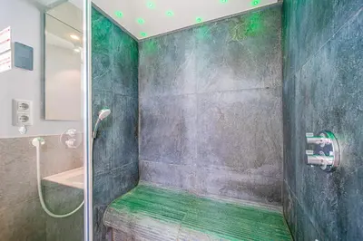 Ein Badezimmer in der Unterkunft Promenadenvilla 03 Wohnung 09
