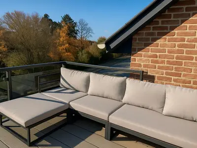 Ein Balkon oder eine Terrasse in der Unterkunft PIERSIDE - Pier 4