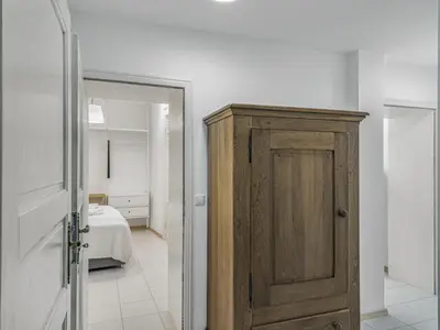 Ein Bett oder Betten in einem Zimmer der Unterkunft Objekt-Nr 235 - Hafen - Kurgartenstraße