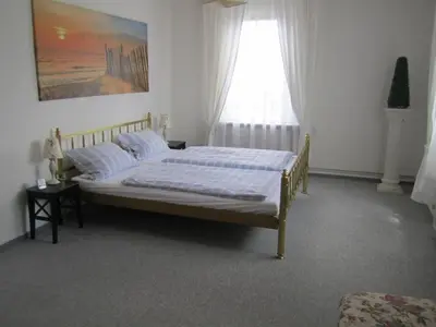 Ein Bett oder Betten in einem Zimmer der Unterkunft Apartment Wohnung in Gießelrade mit Großem Garten by Interhome