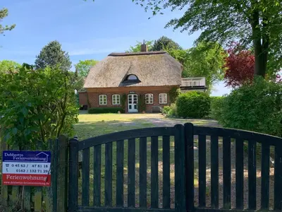 Ein Garten an der Unterkunft Kiek ut