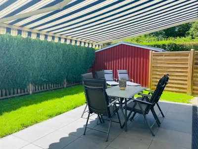 Ein Garten an der Unterkunft Flipper