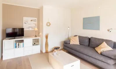 TV/Unterhaltungsangebot in der Unterkunft Ferienwohnung Strandglück - Timmendorfer Strand