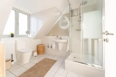 Ein Badezimmer in der Unterkunft Strandgut 25