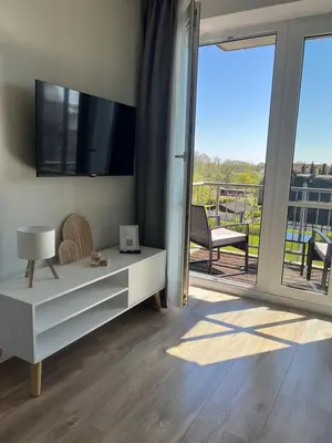 TV/Unterhaltungsangebot in der Unterkunft Ferienwohnung Larila Timmendorfer Strand