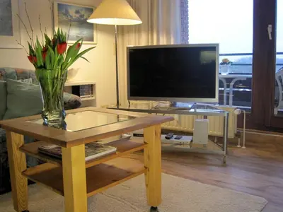 TV/Unterhaltungsangebot in der Unterkunft Haus Seeburg nur 100m zum Strand 2 1b