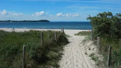 Naturlandschaft in der Nähe des Ferienhauses