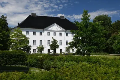 Ein Garten an der Unterkunft Ferienhaus 