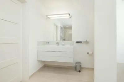 Ein Badezimmer in der Unterkunft Alsterlodge