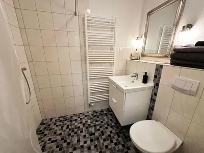Ein Badezimmer in der Unterkunft Apartment mit eigener Terrasse by Interhome