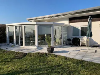 Ein Garten an der Unterkunft Ferienidyll Mariett