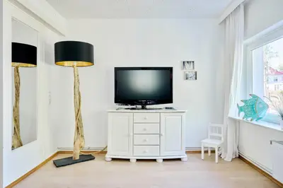 TV/Unterhaltungsangebot in der Unterkunft House family idyll Moba-travel