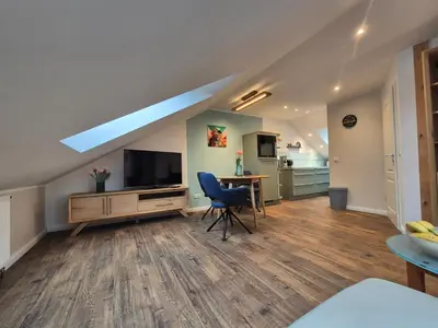 TV/Unterhaltungsangebot in der Unterkunft # Ausblick LübEck