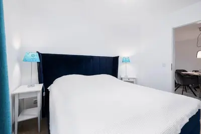 Ein Bett oder Betten in einem Zimmer der Unterkunft 