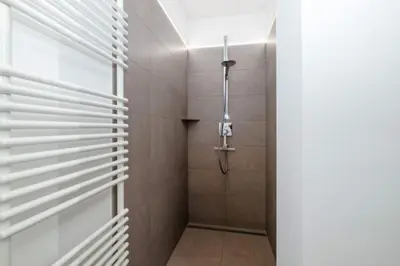 Ein Badezimmer in der Unterkunft Strandperle #02