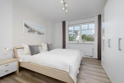 Ein Bett oder Betten in einem Zimmer der Unterkunft Johannsen`s App 9