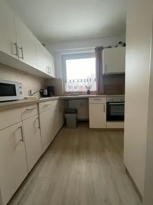 Küche/Küchenzeile in der Unterkunft Ferienhaus Olschewski