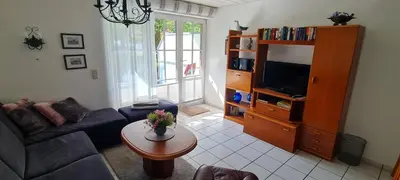 Ein Sitzbereich in der Unterkunft Ferienwohnung Rahn Apartment 1