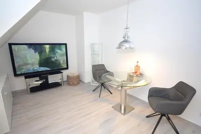 TV/Unterhaltungsangebot in der Unterkunft myOSTSEE Sailing Ferienwohnung