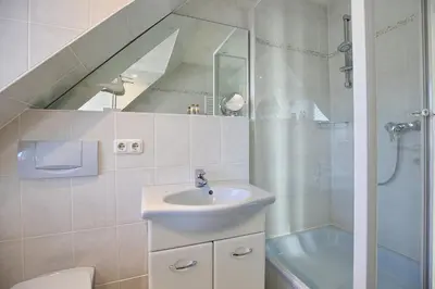 Ein Badezimmer in der Unterkunft Hansa-Residenz I Appartement 18 Baltic Bright