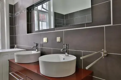 Ein Badezimmer in der Unterkunft Ferienwohnung Coco