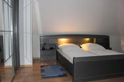 Ein Bett oder Betten in einem Zimmer der Unterkunft Apartmentvermittlung Mehr als Meer - Objekt 54