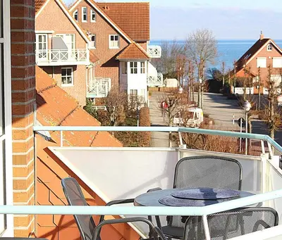 Ein allgemeiner Meerblick oder ein Meerblick von der Ferienwohnung aus