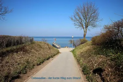 Naturlandschaft in der Nähe der Ferienwohnung