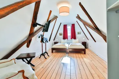 Ein Bett oder Betten in einem Zimmer der Unterkunft Riverside Apartments