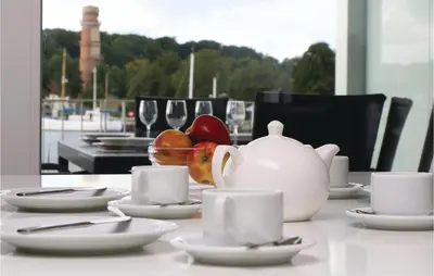 Kaffee-/Teezubehör in der Unterkunft Priwallpromenade 31, Whg 23