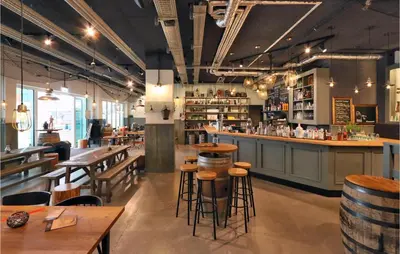 Lounge oder Bar in der Unterkunft Dünenvilla 2, Whg 2