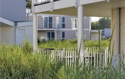 Ein Garten an der Unterkunft Dünenvilla 9, Whg 2