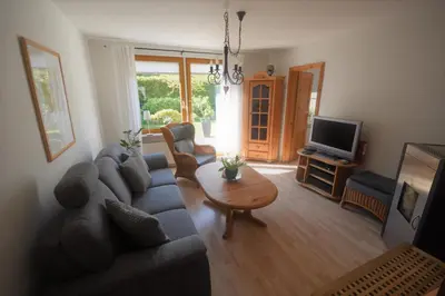 TV/Unterhaltungsangebot in der Unterkunft Ferienhaus Abendsonne