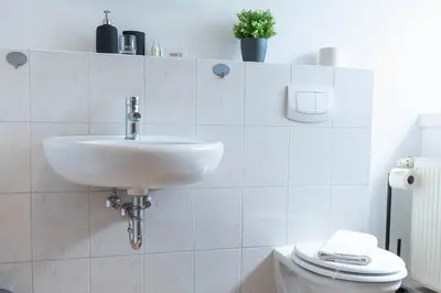 Ein Badezimmer in der Unterkunft Hotel BUTZ