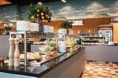 Essen im Hotel oder in der Nähe