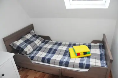 Ein Bett oder Betten in einem Zimmer der Unterkunft Haus Tesch