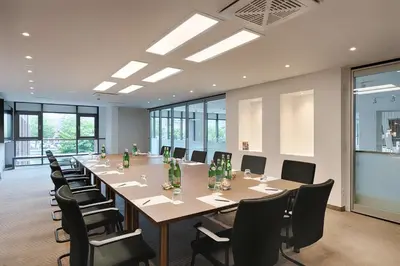 Der Geschäftsbereich oder Konferenzraum in der Unterkunft Radisson Blu Senator Hotel, Lübeck