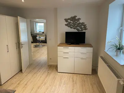 TV/Unterhaltungsangebot in der Unterkunft Ferienwohnung mit Seeblick