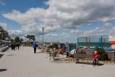 Gäste, die in der Unterkunft Ferienwohnung direkt am Strand der Ostsee übernachten