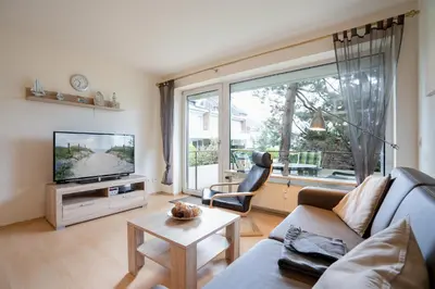 TV/Unterhaltungsangebot in der Unterkunft (DKK1e) Ferienwohnung Seepferdchen