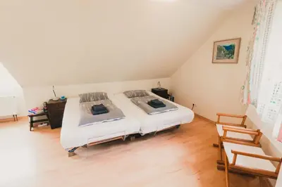 Ein Bett oder Betten in einem Zimmer der Unterkunft Apartment Flair in Uni Nähe