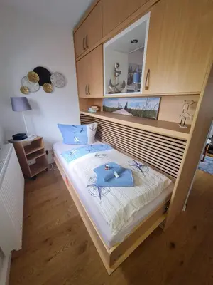 Ein Bett oder Betten in einem Zimmer der Unterkunft Mara