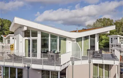 Ein Balkon oder eine Terrasse in der Unterkunft Dünenvilla 18, Whg 9