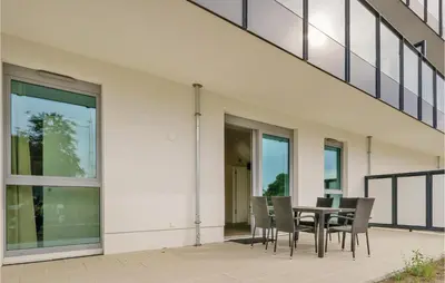 Ein Balkon oder eine Terrasse in der Unterkunft Highend Travemünde - Whg 12