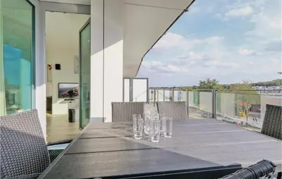 Ein Balkon oder eine Terrasse in der Unterkunft Highend Travemünde - Whg 104