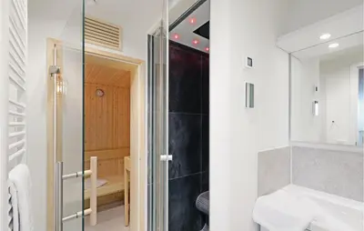 Ein Badezimmer in der Unterkunft Highend Travemünde - Whg 116