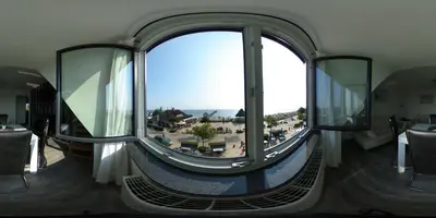 Grundriss der Unterkunft Ferienwohnung Haffkrug Seebrücke