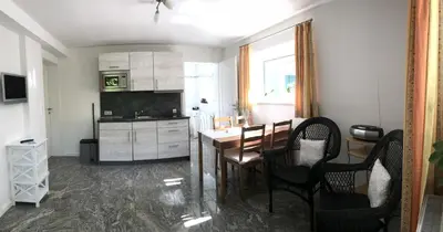 Küche/Küchenzeile in der Unterkunft Haus Sonnenschein