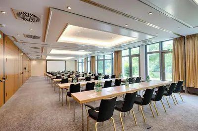 Der Geschäftsbereich oder Konferenzraum in der Unterkunft Park Inn by Radisson Lübeck